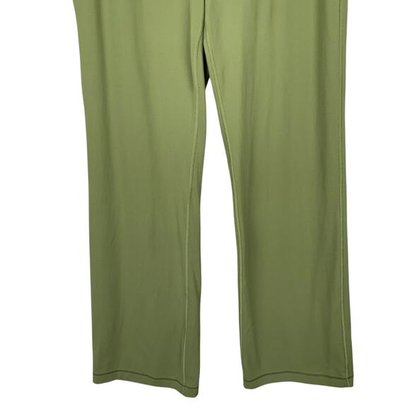 Lululemon Throwback Astro Pants Criss Cross Waistband Green W5EOOS Women's 12 - Picture 4 of 8